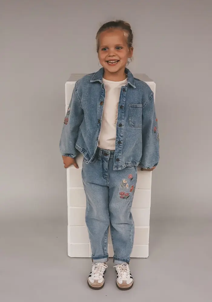 Your Wishes Stretch Denim | Baggy Jeans Blue Tint