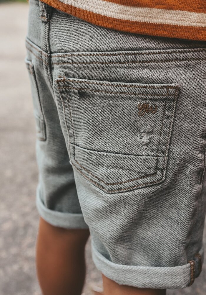 Your Wishes Grey Denim | Regular Shorts Denim Grey