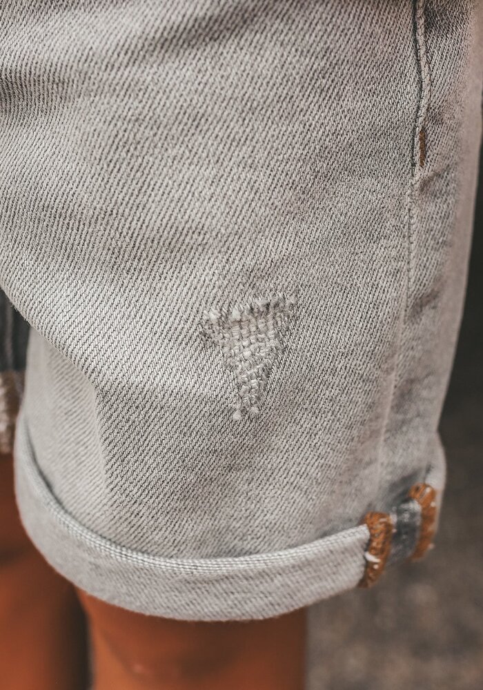 Your Wishes Grey Denim | Regular Shorts Denim Grey