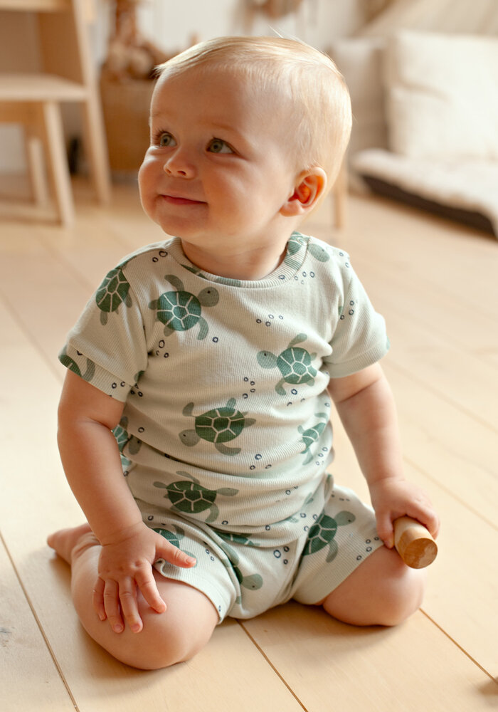 Feetje Timmy Turtle - Premium Summerwear by Feetje Mint