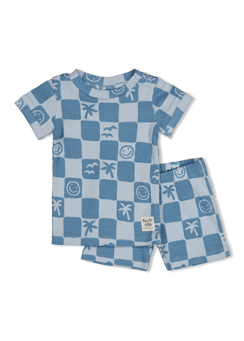 Feetje Feetje Chase Check - Premium Summerwear by Feetje Blauw