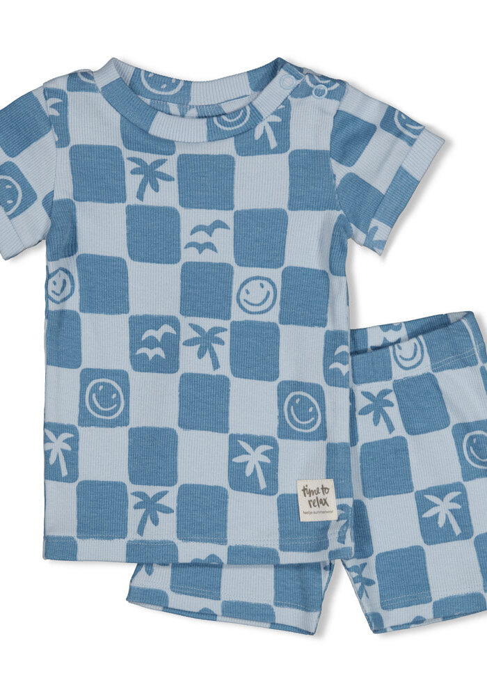 Feetje Chase Check - Premium Summerwear by Feetje Blauw