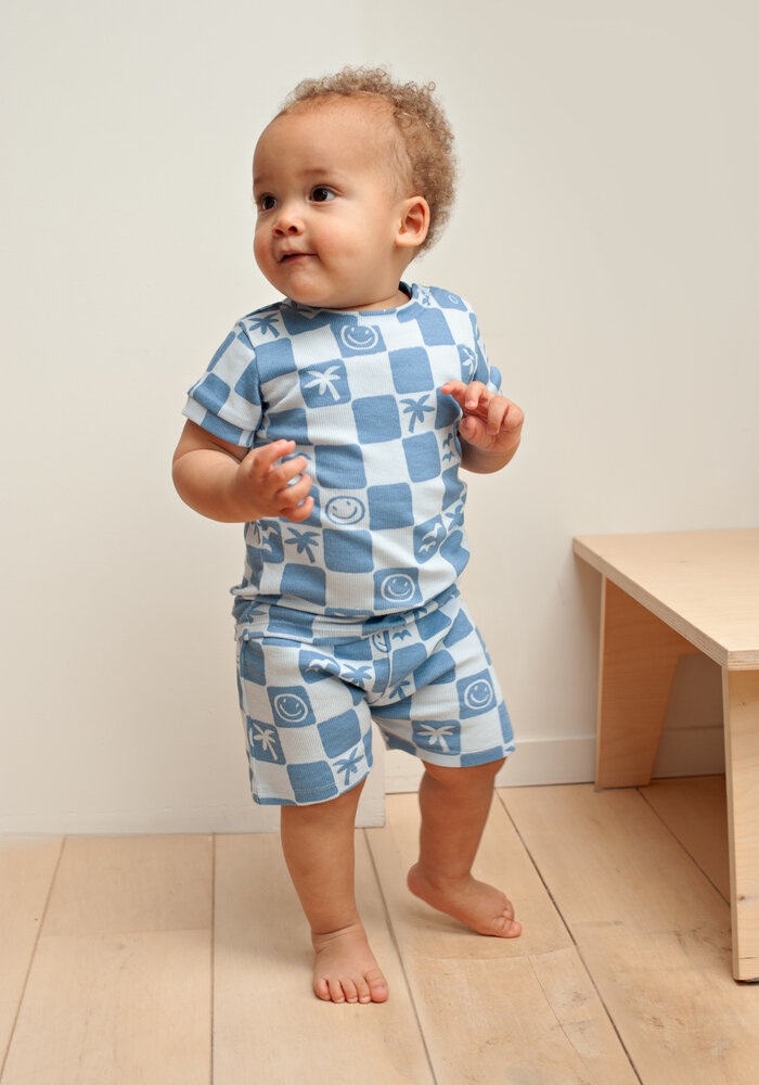 Feetje Chase Check - Premium Summerwear by Feetje Blauw