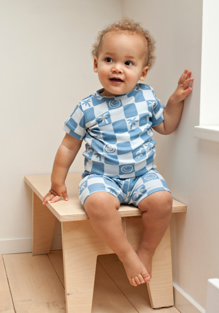 Feetje Chase Check - Premium Summerwear by Feetje Blauw