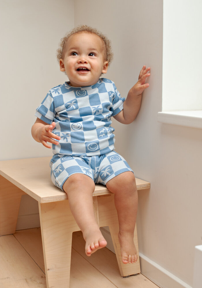 Feetje Chase Check - Premium Summerwear by Feetje Blauw