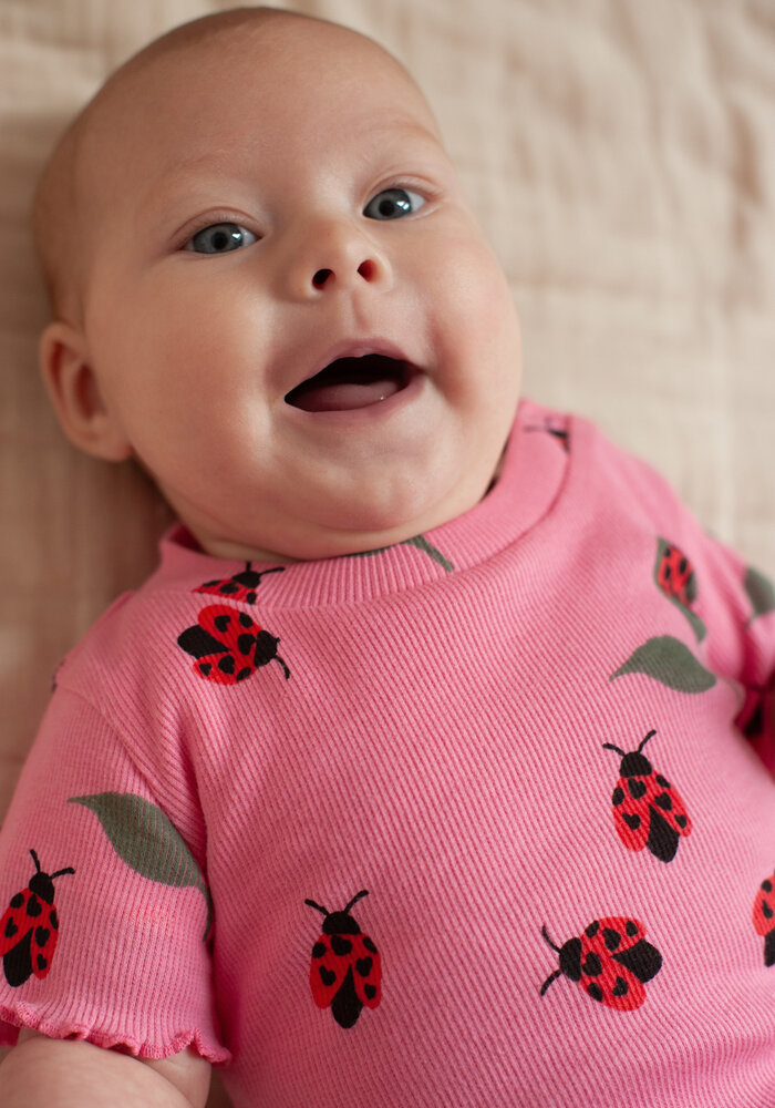 Feetje Lily Ladybug - Premium Summerwear by Feetje Roze