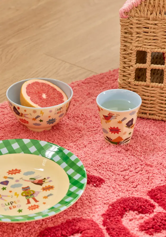 Rice Beker Klein Super Hero