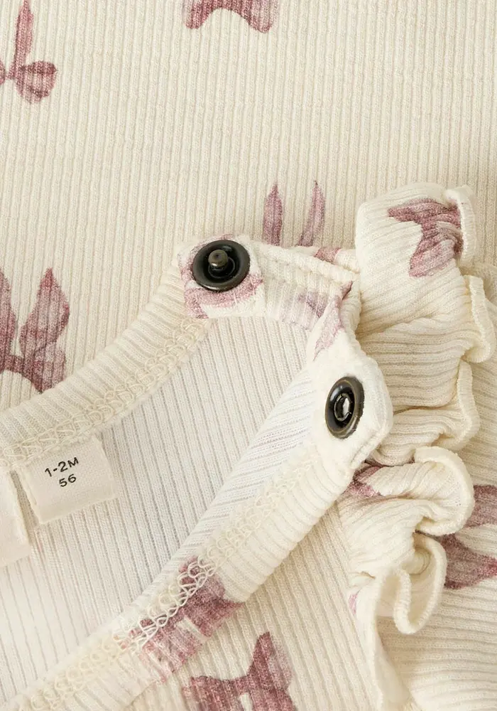 Atelier NBFGAVO EKO LS SLIM BODY LIL NOOS Turtledove/BOW