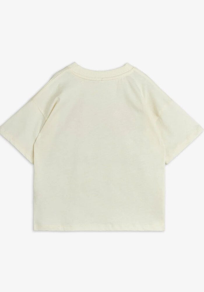 Mini Rodini Table tennis sp ss tee White