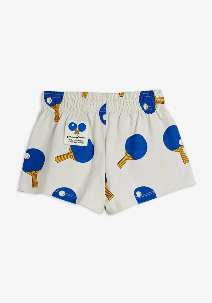 Mini Rodini Table tennis aop shorts Grey