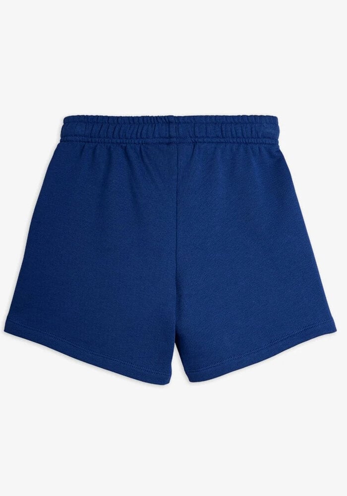 Mini Rodini Plain piping sweatshorts Blue