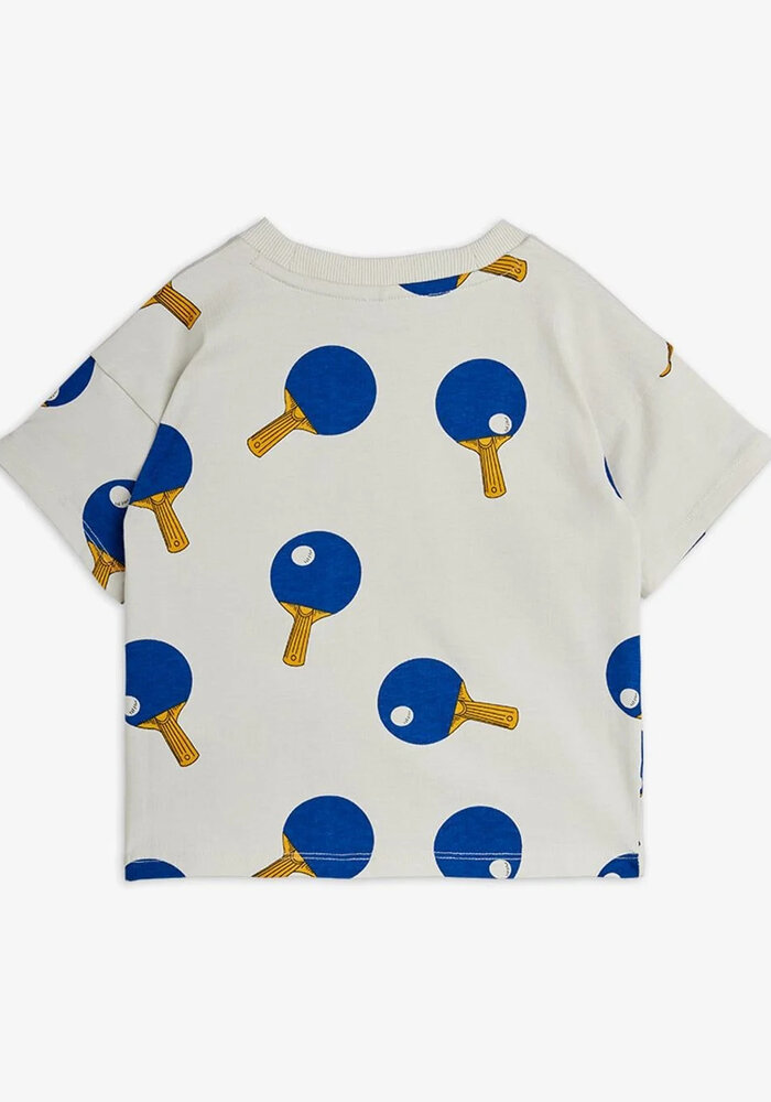 Mini Rodini Table tennis aop ss tee Grey