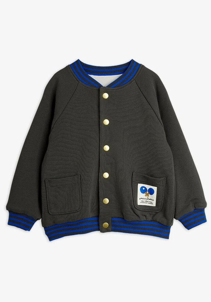 Mini Rodini Table tennis reversible baseball cardigan Multi