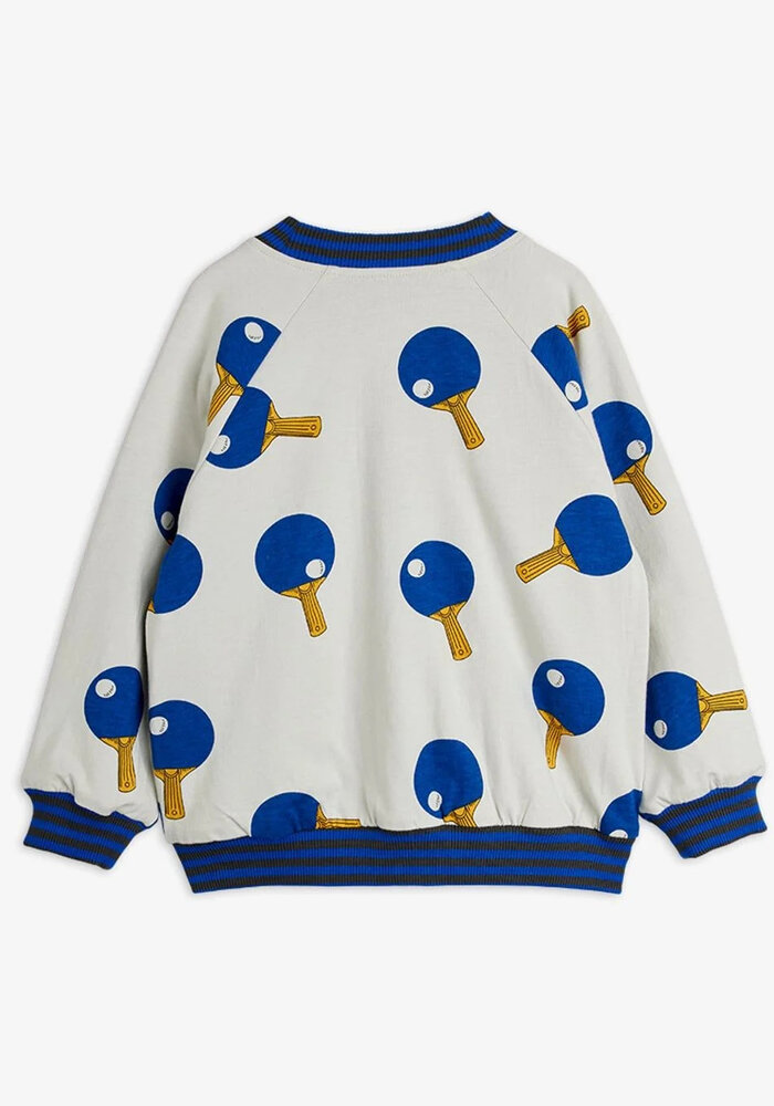 Mini Rodini Table tennis reversible baseball cardigan Multi