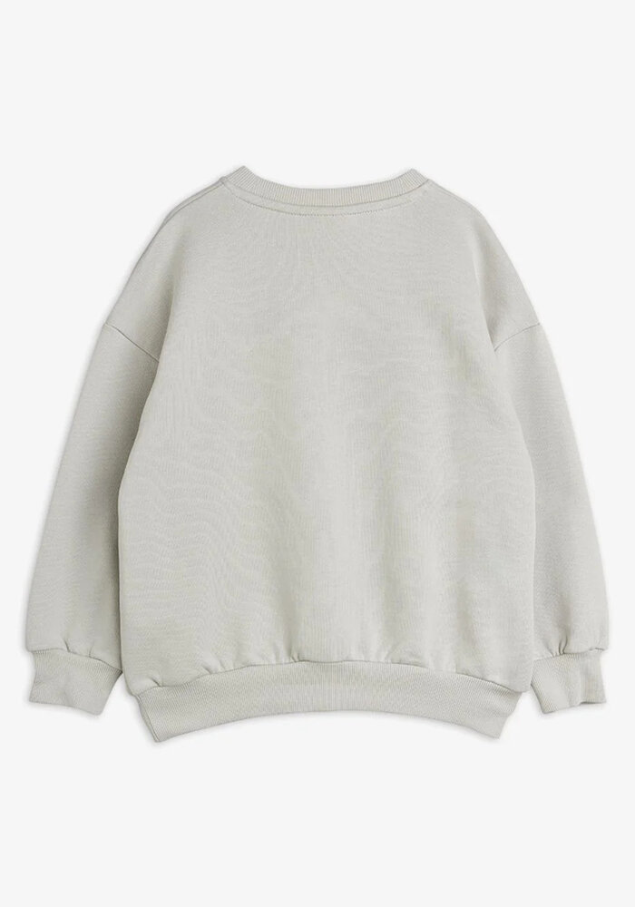Mini Rodini Table tennis chenille sweatshirt Grey
