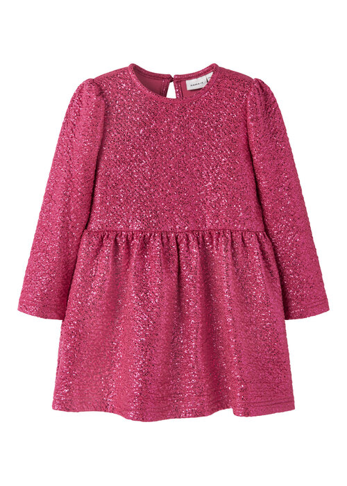 Name it Name It NMFRISINE LS DRESS PB Pink Yarrow