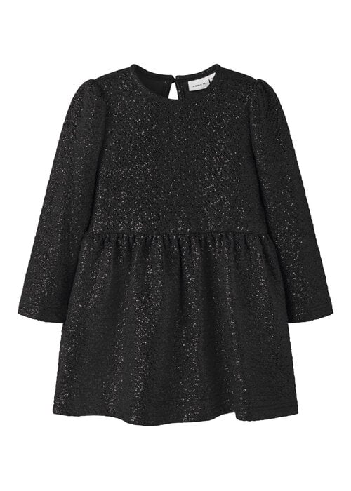 Name it Name It NMFRISINE LS DRESS PB Black