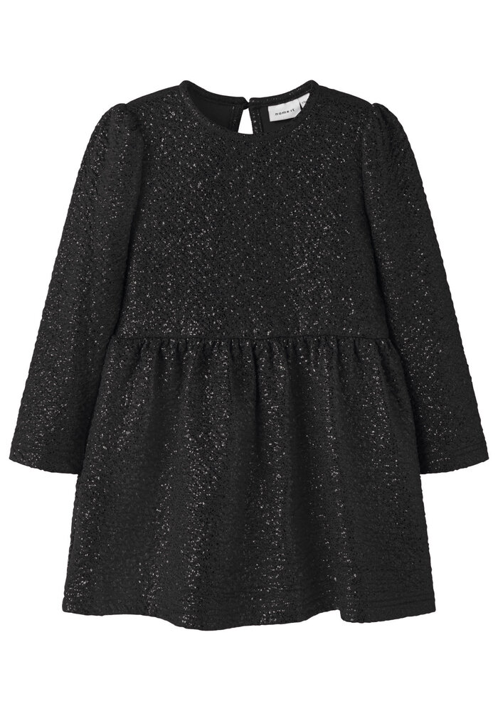 Name It NMFRISINE LS DRESS PB Black