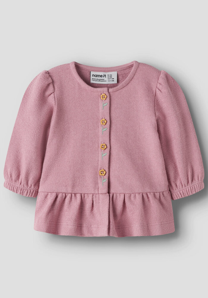 Name It NBFLEAH LS SWEAT CARD Lilas