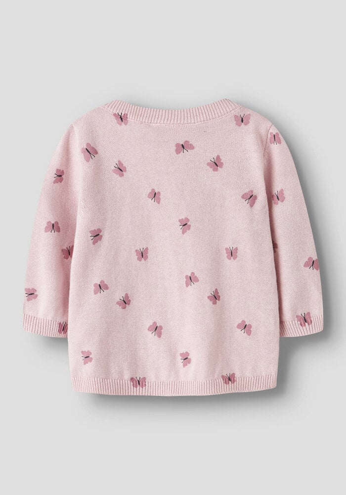 Name It NBFKIKKI LS KNIT CARD BOX Lotus