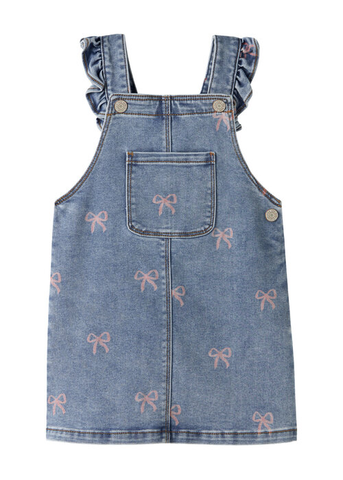 Name it Name It NMFFAITH DNM AOP SPENCER 6202-ON K Medium Blue Denim BOW