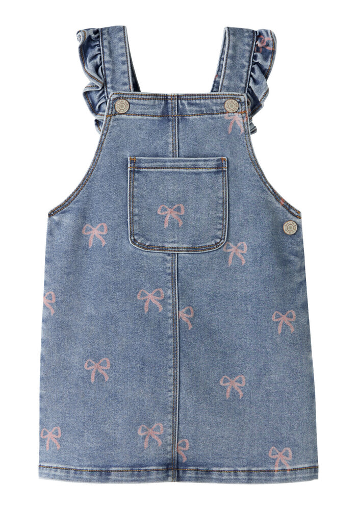 Name It NMFFAITH DNM AOP SPENCER 6202-ON K Medium Blue Denim BOW