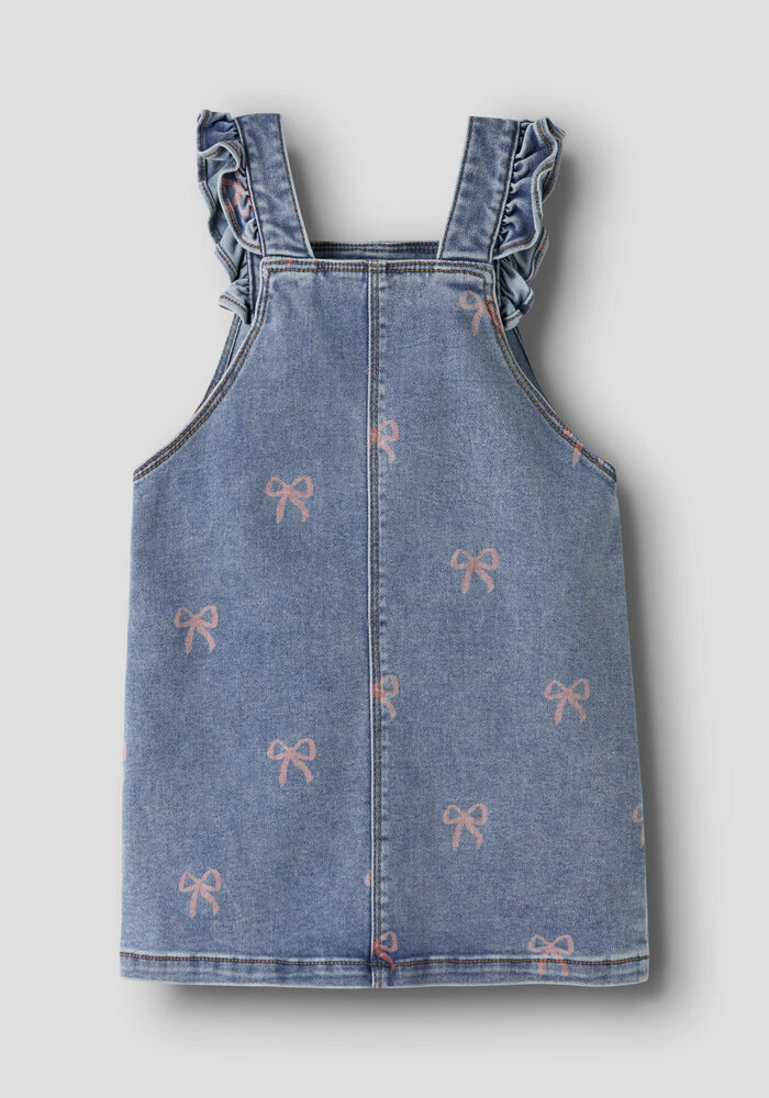 Name It NMFFAITH DNM AOP SPENCER 6202-ON K Medium Blue Denim BOW