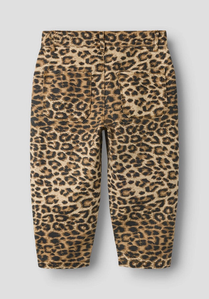 Name It NMFBELLA MOM TWI PANTS 4444-TD NOOS Silver Mink LEOPARD