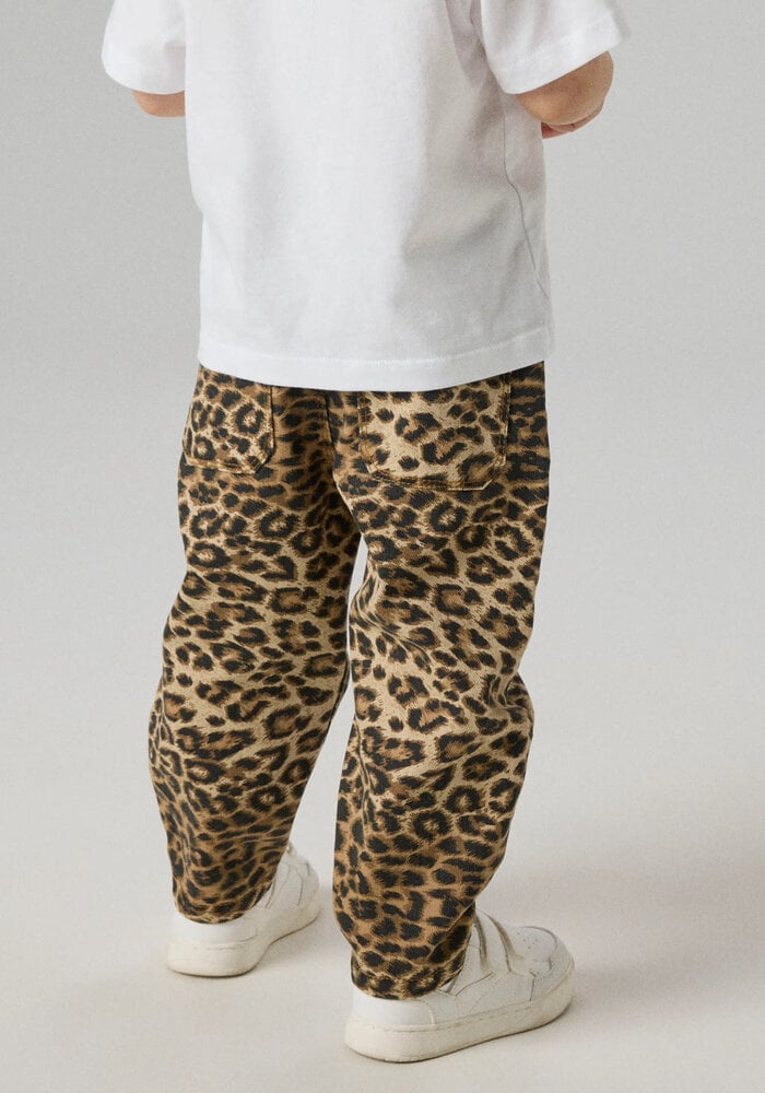 Name It NMFBELLA MOM TWI PANTS 4444-TD NOOS Silver Mink LEOPARD