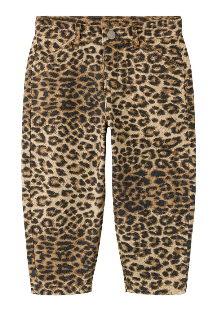 Name It NMFBELLA MOM TWI PANTS 4444-TD NOOS Silver Mink LEOPARD