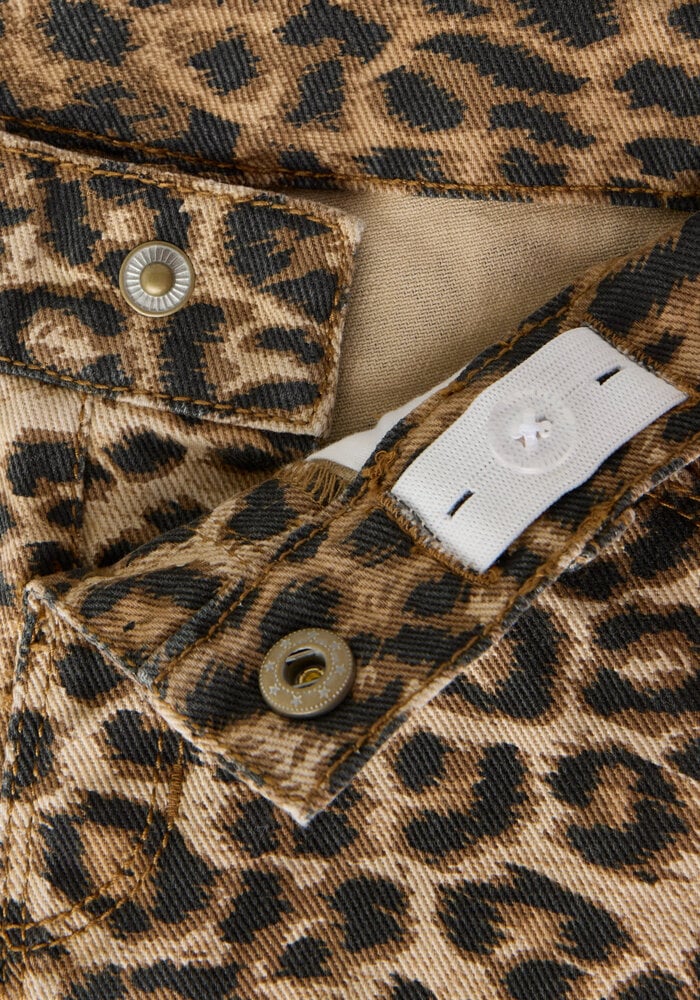 Name It NMFBELLA MOM TWI PANTS 4444-TD NOOS Silver Mink LEOPARD