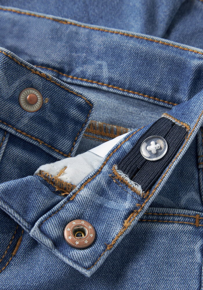 Name It NBFROSE MOM AOP JEANS 4044-ON NOOS Medium Blue Denim HEART