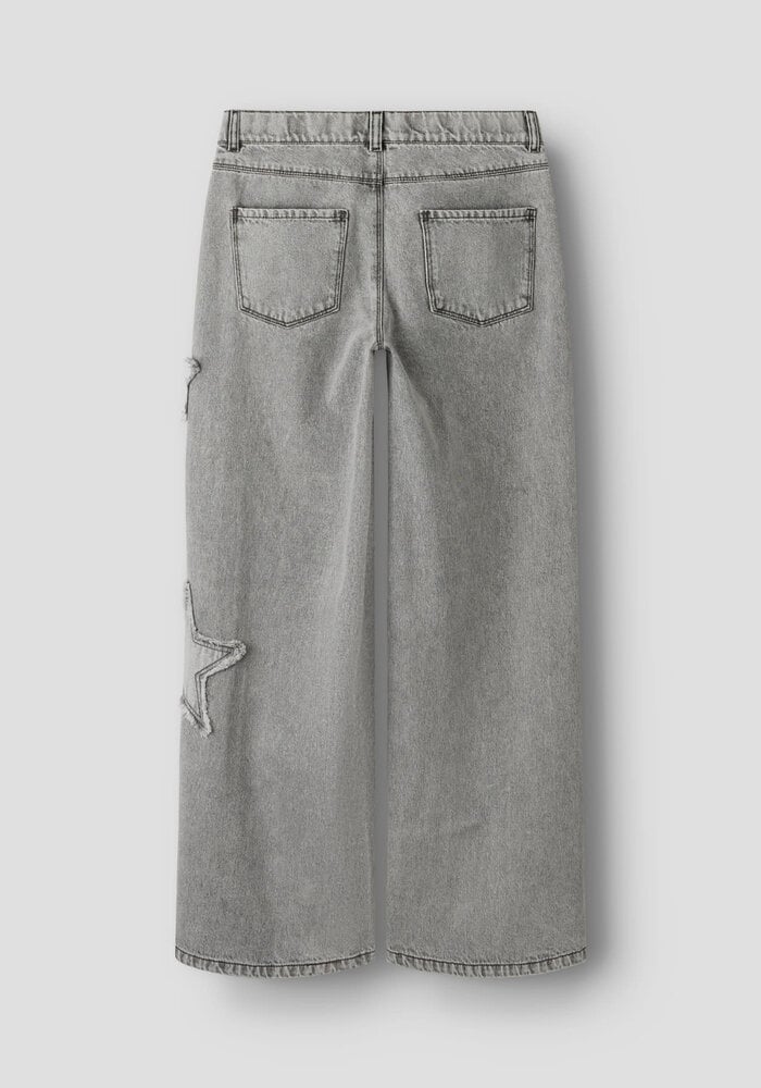 Name It NKFBELLA SKATER DESTROY JEANS 5288-IM Light Grey Denim