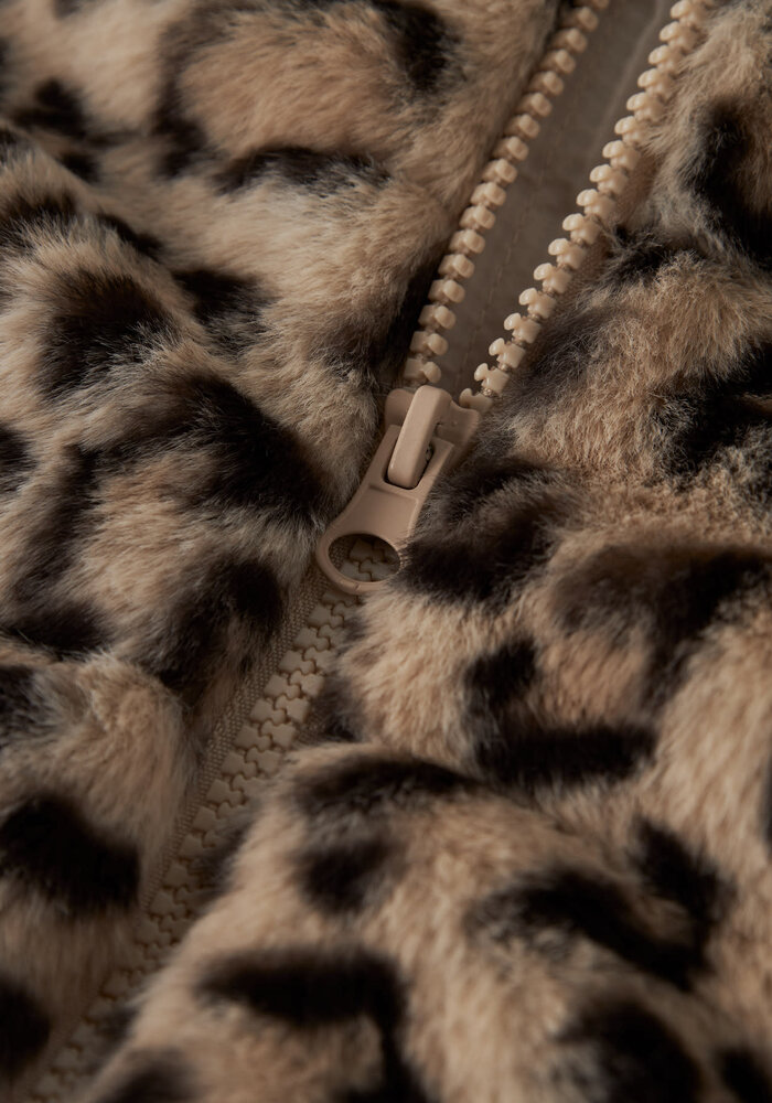 Name It NMFMILA JACKET W HOOD PB Humus LEO