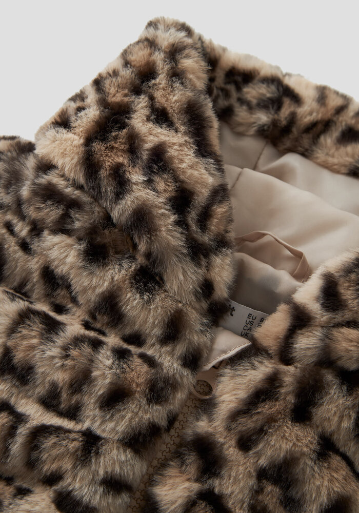 Name It NMFMILA JACKET W HOOD PB Humus LEO
