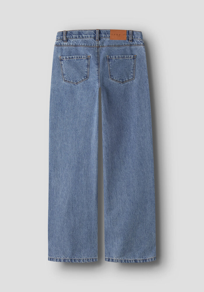 Name It NKFROSE WIDE DECOR JEANS 4760-IM Medium Blue Denim