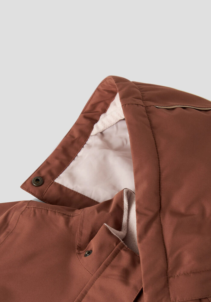Lil' Atelier NMFLASNOW10 JKT SOLID FO LIL Maple Syrup