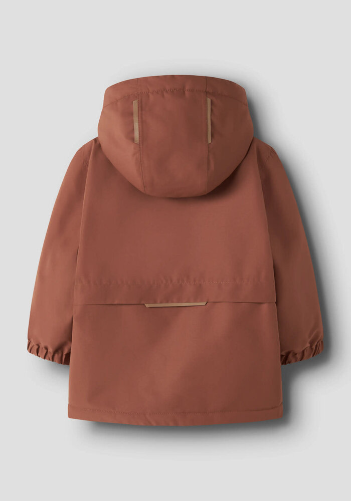 Lil' Atelier NMFLASNOW10 JKT SOLID FO LIL Maple Syrup