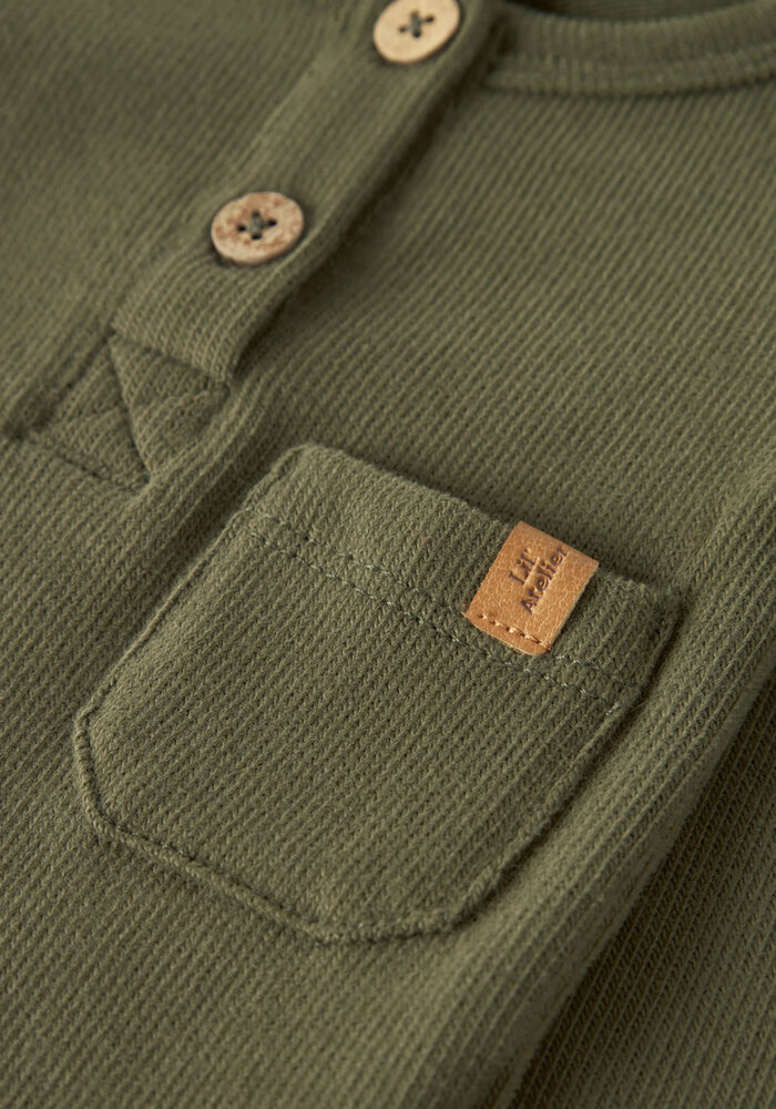 Lil' Atelier NBMLUNO LS SLIM BODY LIL Winter Moss
