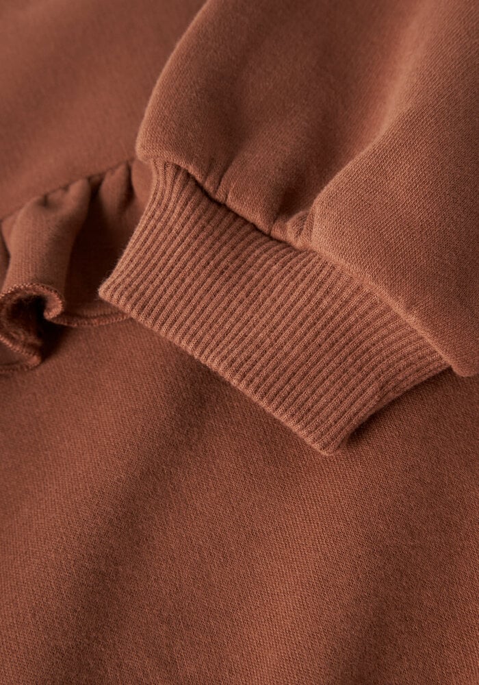 Lil' Atelier NMFILONDON RIK LS LOOSE SWEAT LIL Maple Syrup