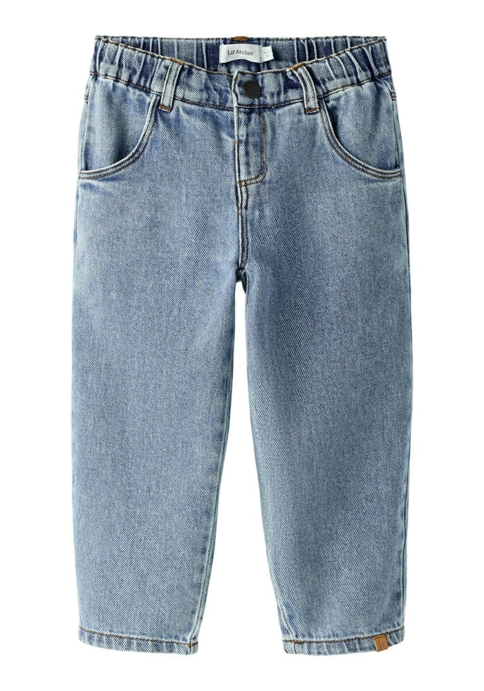 Lil' Atelier NMFKAROLE SIM CARROT JEANS 2433-CJ LIL Medium Blue Denim