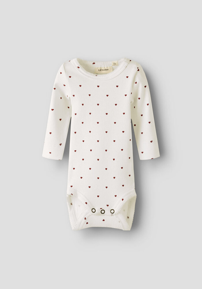 Lil' Atelier -NBFGAGO LS SLIM BODY LIL NOOS Coconut Milk HEART