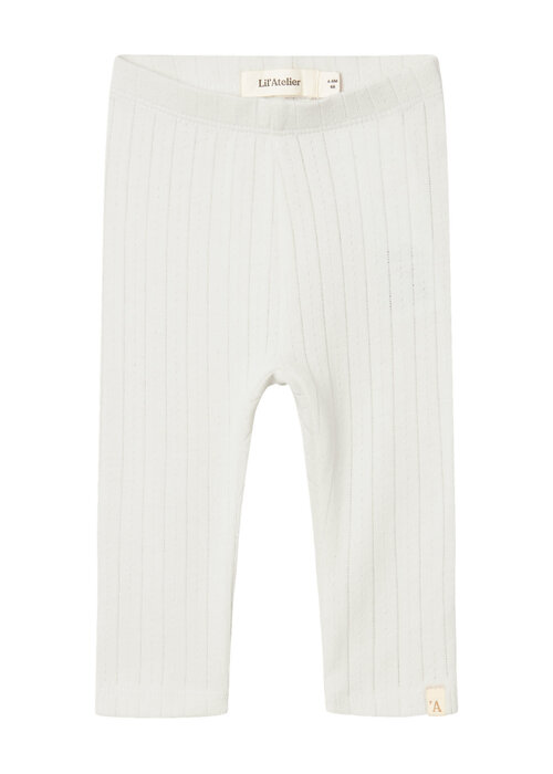 Lil' Atelier Lil' Atelier NBFRACHEL NIS SLIM LEGGINGS LIL NOOS Coconut Milk