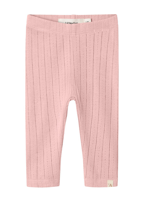 Lil' Atelier Lil' Atelier NBFRACHEL NIS SLIM LEGGINGS LIL NOOS Misty Rose