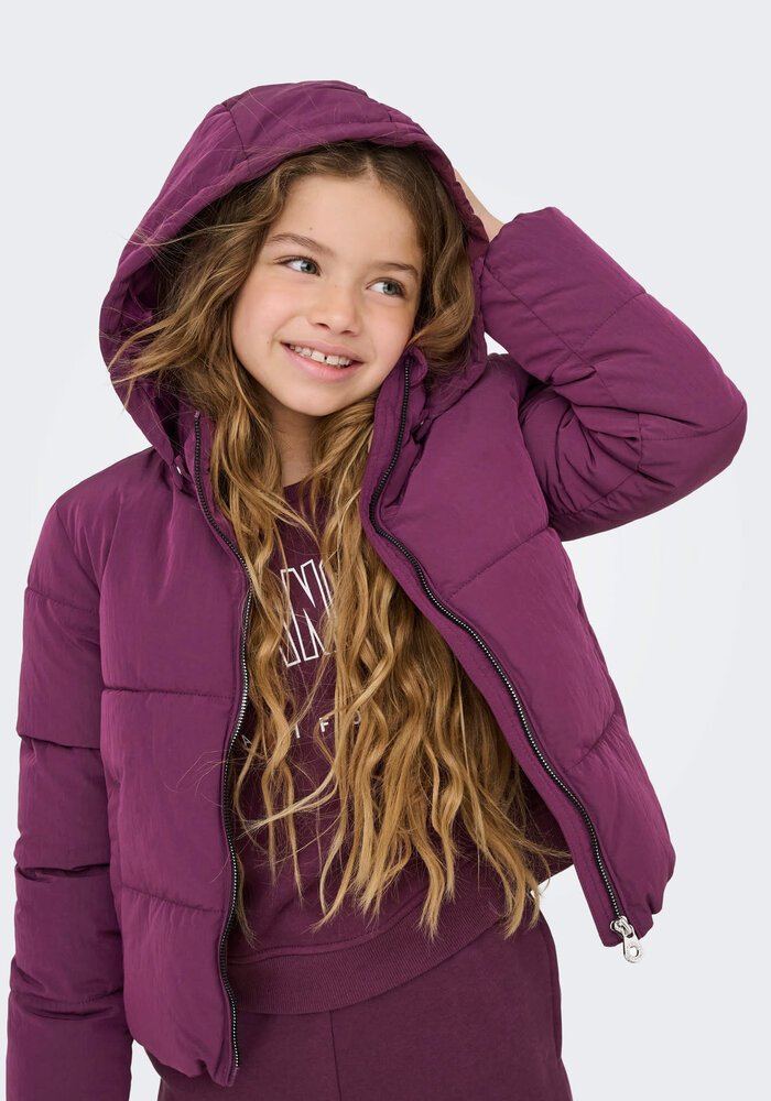 ONLY KOGDOLLY LIFE SHT PUFFER JACKET OTW NOOS Purple