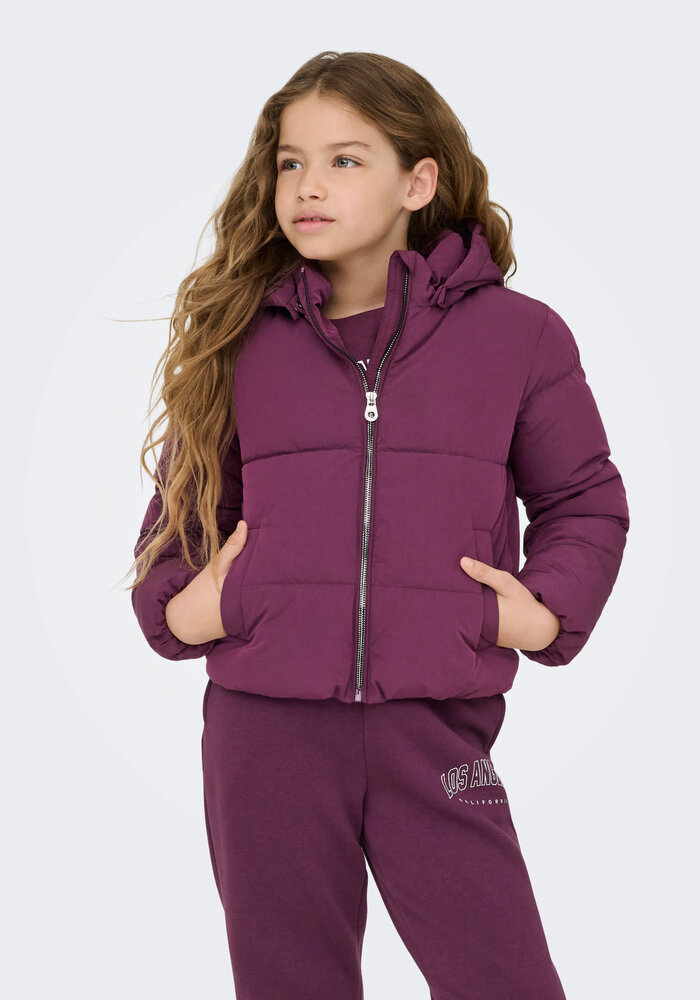 ONLY KOGDOLLY LIFE SHT PUFFER JACKET OTW NOOS Purple