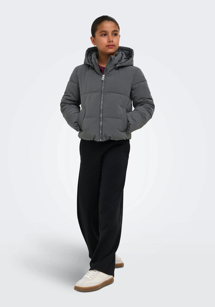 ONLY KOGDOLLY LIFE SHT PUFFER JACKET OTW NOOS Grey