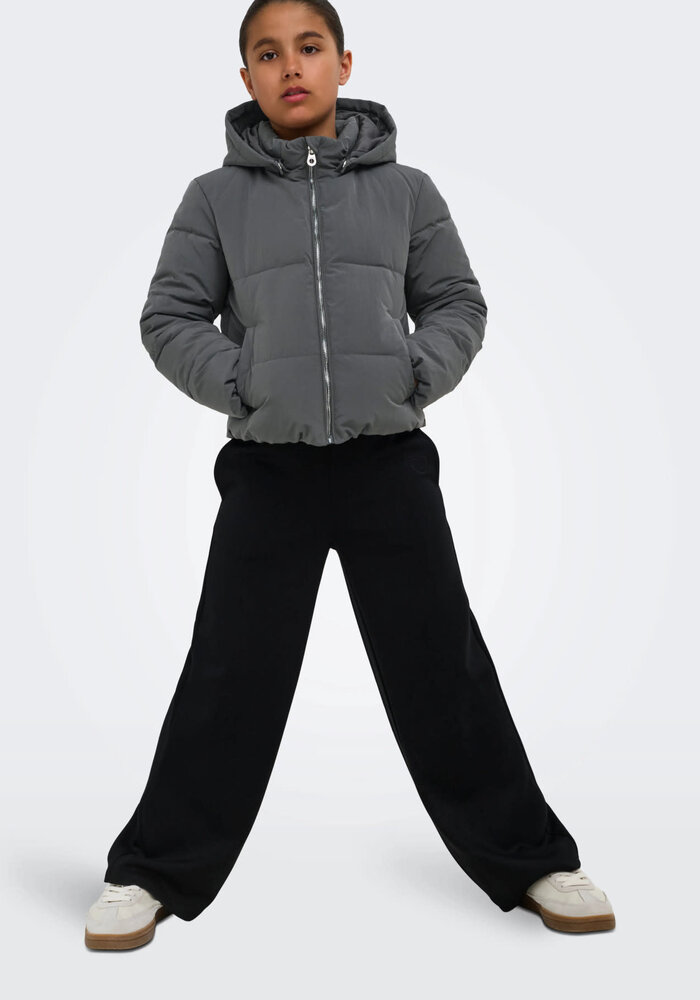 ONLY KOGDOLLY LIFE SHT PUFFER JACKET OTW NOOS Grey