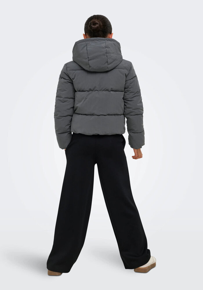 ONLY KOGDOLLY LIFE SHT PUFFER JACKET OTW NOOS Grey