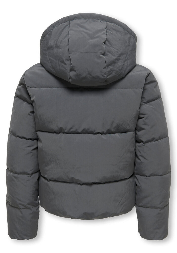 ONLY KOGDOLLY LIFE SHT PUFFER JACKET OTW NOOS Grey